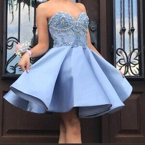 Terani Courture Embellished Dress